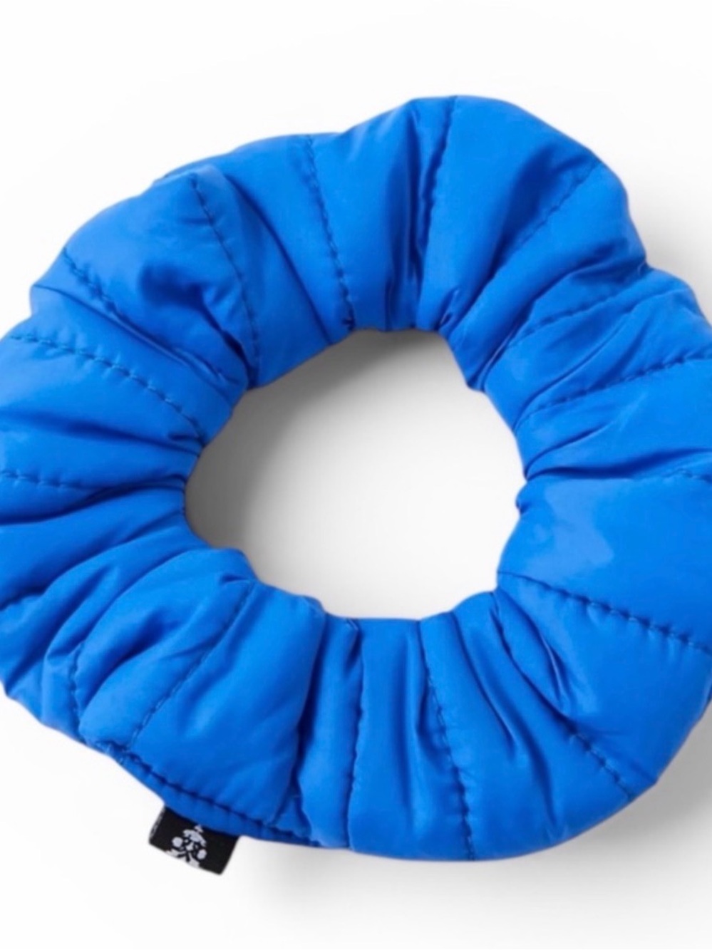 Free People Sports Puffer Scrunchie. NWT. Blue